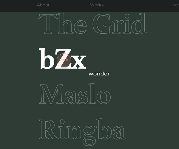 內頁的交互設計