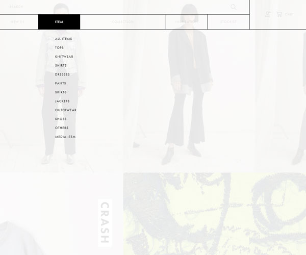 獨特的分類欄目設計